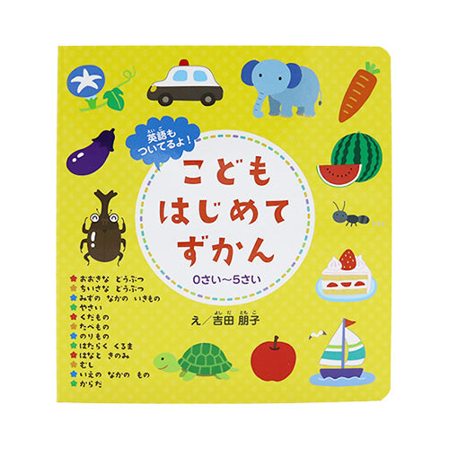 絵本 知育えほん こどもはじめてずかん  (1冊）